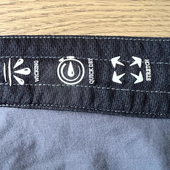 Pure Lure Mens‎ Reel Fishing Gear Burro Boardshorts Dark Gray Size 38 Outdoor - Picture 10 of 11